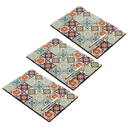 3X Retro Quick-Drying Water-Draining Mat for Kitchen Bar Countertops 1