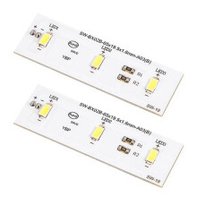 4PCS SW-BX02B Refrigerator Replacement LED Light Board ZBE2350HCA Light Bar SW-BX02B