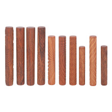 Keramikwerkzeuge, Holzgriffwalzen Tonmodelliermuster-Walzen-Kit Keramikwerkzeuge Set mit Verschiedenen Mustern 10St