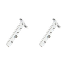 2X Nieuwe Raambegrenzer Klinkpositie Stopper Openslaand Raam Windbrace Home Security Deur Windows Sash Lock Kinderveiligheid