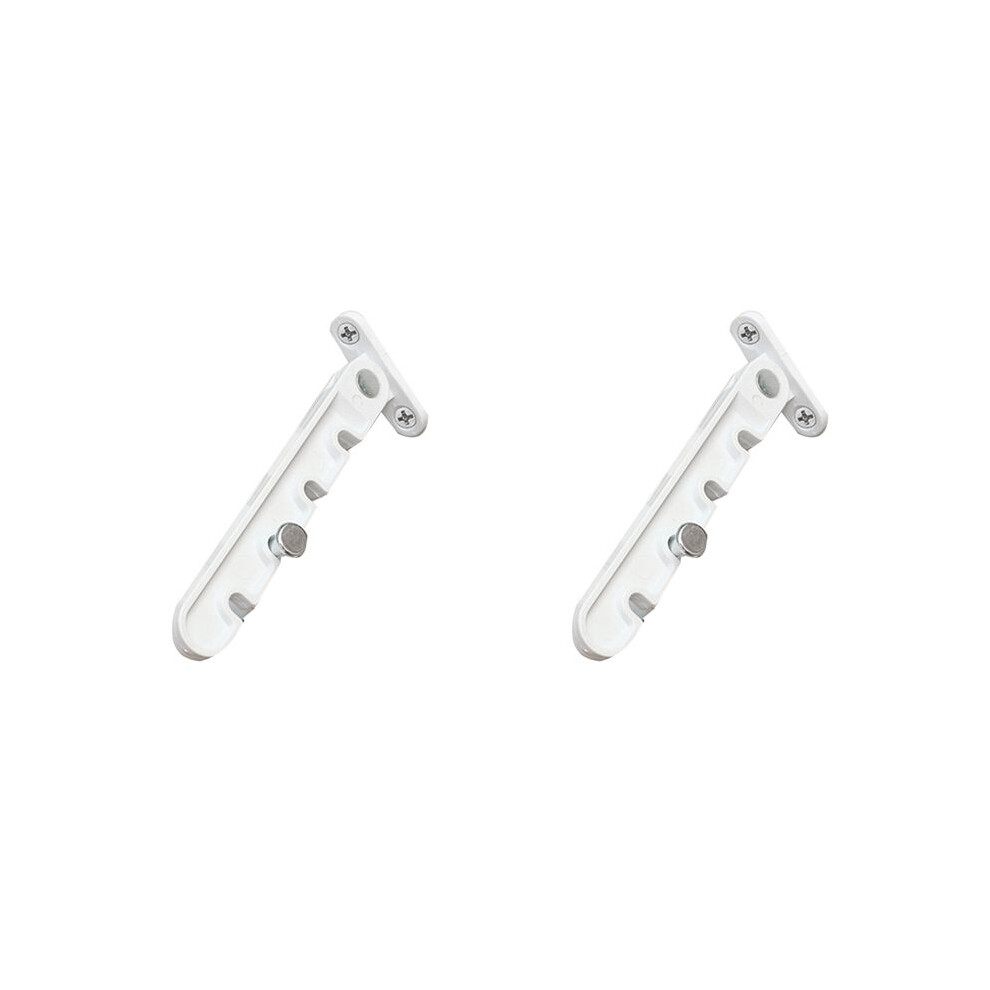2X New Window Limiter  Position Stopper Casement Wind Brace Home Security Door Windows Sash Lock Child Safety