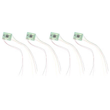 4Pcs DIY Scale Construction Sand Table Model Circuit Board Traffic Light Signal Model HO Scale Train Railway Miniature