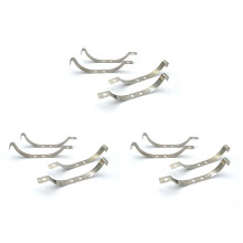 12 PZ Ammortizzatore nel Acciaio Molle un Balestra Sospensione per WPL D12 B14 B24 B16 B36 RC Camion Auto Aggiornamenti Ricambi Accessori