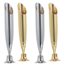 4pcs Quill Pen Holder Metal Insertion Pen Holder Single Pen Display Stand Quill Dip Pen Base Desktop Pencil Stand Holder