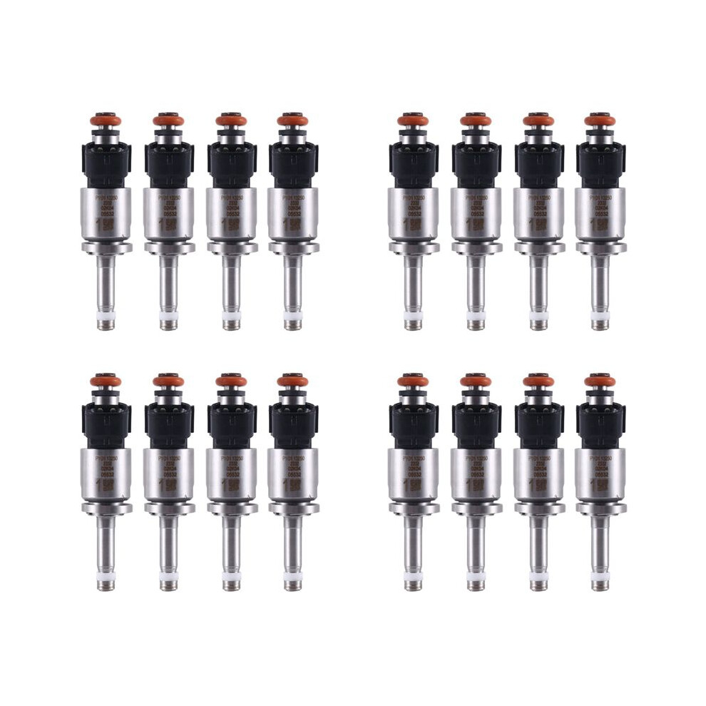 16 Pcs Fuel Injection Injector Py01-13-250 Py0113250 For 2014-2018 3 6 Cx-5 2.5L 6032657390900