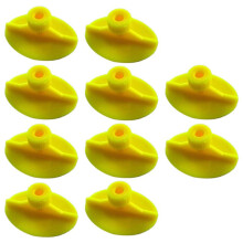 10 Pieces of Car Dent Repair Tools New Yellow Pull-Tab Pull-Tab Gasket Suction Cup Combination