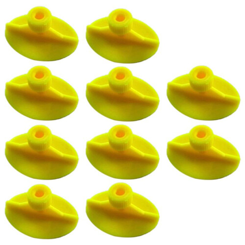10 Pieces of Car Dent Repair Tools New Yellow Pull-Tab Pull-Tab  Gasket Suction Cup Combination