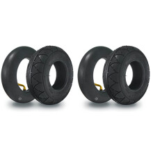 2 Set 200X50 Tire&Inner Tube Set for E100,E150,E200,Power Core E100,PowerRider 360,Crazy Cart,EPunk,E-Scooter Tire