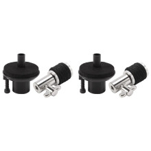 2X Hi Hat Clutch med Hi-Hat Base, Jazz Hi‑Hat Clutch Drum Hi-Hat Stativstolpe för Hi Hat Cymbal Drum Tillbehör