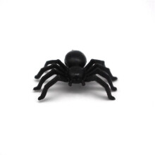 250X Plast Svart Spider Trick Toy Halloween Haunted House Prop Inredning