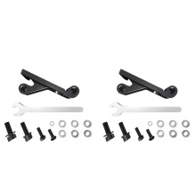 2X Adattatore Freno Bici IS Mount A Montaggio Piatto 160-180mm Adattatore Pinza Freno Rotore per Accessori Bicicletta Forcella Telaio