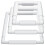 Square Embroidery Hoop Frames White Rectangular Hoop Embroidery Snap Frame DIY Sewing Tools for Quilting Silk-Painting 1