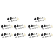 10X E-Bike Electric Bicycle Hub Motor Axle M12 Front Lock Nut /Lock Washer /Spacer /Nut Cover with 12mm Shaft