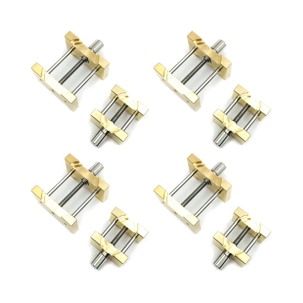 8Pcs Brass Watch Movement Holder Fixed Base Multi Function For Watchmaker Watch Clamp Watches Repair Tools 6033206304447