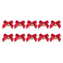 Exquisito Lazo de Campana para Decoración de Regalos, Lazo con Pequeña Campana, Manualidades para Hacer Tú Mismo, Decoración Temática para Bodas