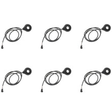 6X Electric Bike Pedal Assist Sensor 12 Magnets E-Bike PAS System Hall Assistant Speed Sensor Electric Scooter