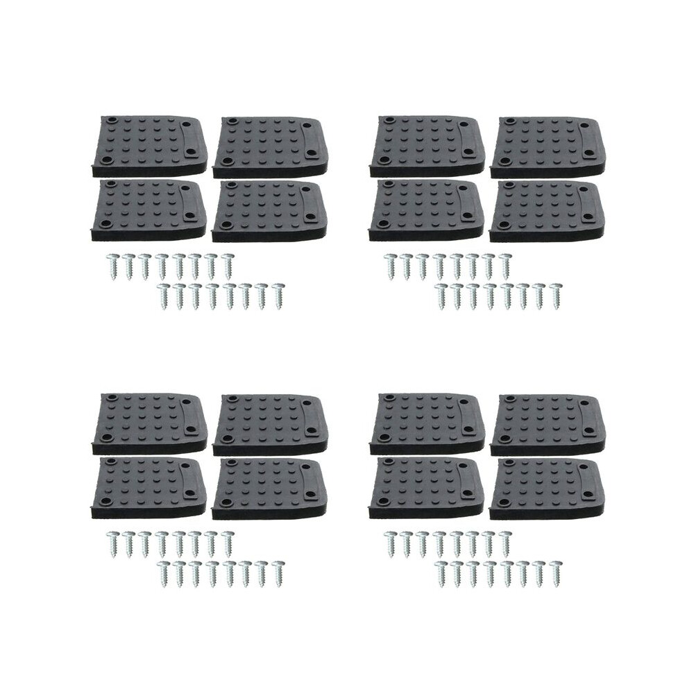 Stilt Soles Anti-Slip Pads For Drywall,16Pcs Stilt Soles Replacement Kit, Non-Slip Foot Pads ,Construction Tripod Mat 6033169627911
