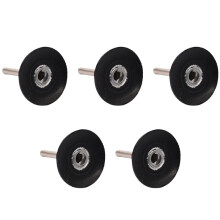 5 Pcs 50mm Backing Pad 6MM Shank Holder Sand Sanding Discs for Discs