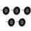 5 Pcs 50mm Backing Pad 6MM Shank Holder Sand Sanding Discs for Discs 2