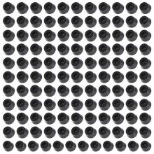 120 Pcs Soft Cutting Board Rubber Feet with Stainless Steel Screws 0.28 x 0.59 for Furniture, Electronics and Appliances