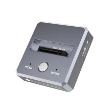 M.2 SSD Reader NVMe/ to USB-C SSD Docking Station USB3.2 Gen2 10Gbps Solid Disk Adapter with Write Protection