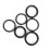 279pc O-Ring Assortment Kit - 18 Sizes Rubber Seal Gasket Set 7