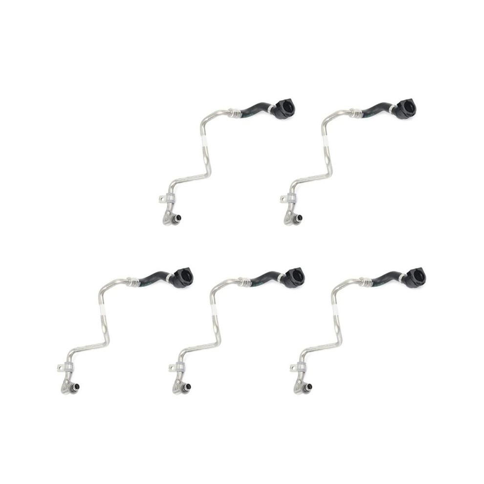 5 Piece Turbocharger Coolant Return For F20 F30 G30 X3 X4 125I 330I 11537643226 4713315873806