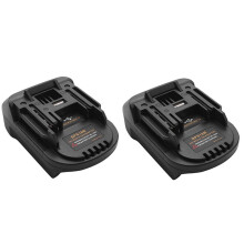 2X Bps18M Battery Adapter for  20V Lithium  Cable 20V Lithium Battery for  Bl1830 18V Battery