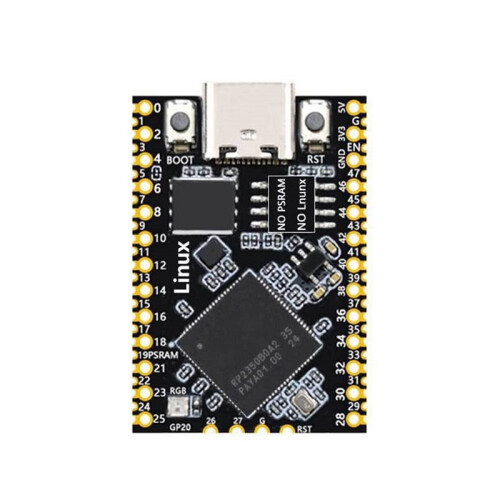 For Raspberry Pi  2 RP2350B  Development Board Without PSRAM Full 48 GPIOs Output