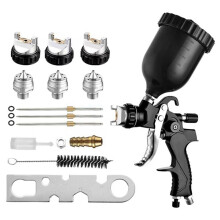 Spuitpistool Hvlp Luchtverfspuit Top Pot Spuitpistool 1.3 Kaliber Nozzle Spuitpistool Verfspuitpistool Hoge Verneveling B