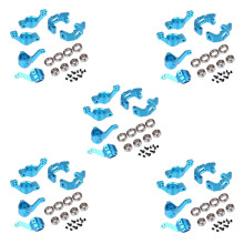5 set for 1/10 94123 94111 HSP 102010 102011 102012 02013 02014 Bearing Aluminum Alloy Steering Hub Mount Set,