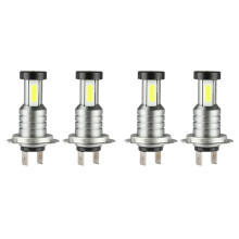 4X H7 LED Headlight Bulb Kit High Low 100W 30000LM Super Bright 6000K White