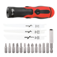 Handsaw Handle for Wood Metal Cutting Handsaw Reciprocating Sawing Driving Screwdriver Bit Handle Adapter Replacement