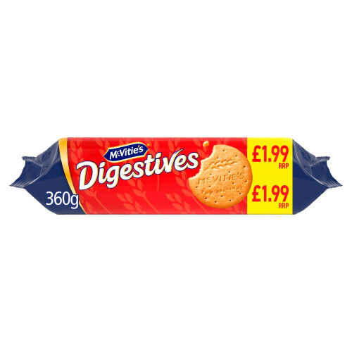 McVities McVitie's Digestives Biscuits 360g (Pack of 12)