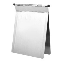Metal Clipboard A4 Stainless Steel Patient Record Folders Clip Board Folder for Office School Teach Doctor Nurse
