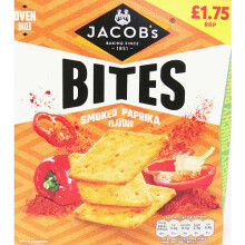 Jacob's Smoked Paprika Flavour 125g (Pack of 5)