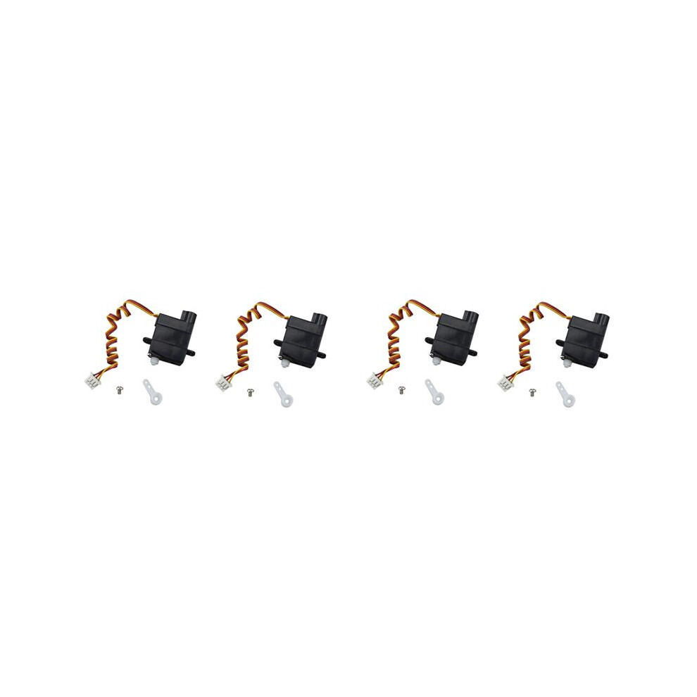 4Pcs V966.011 Servo For V966 V911s V977 V988 V930 V931 Xk K110 A600 A430 A800 Rc Helicopter Parts Accessories 6032564961996