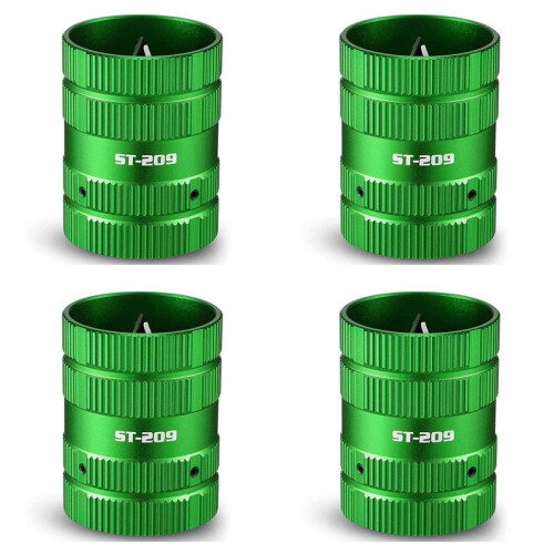 4X Pipe Reamer Tool [Plumbers Efficient Helper] Deburring Tool for Copper PVC Pipe Cleaner, Tubing and Pipe Reamer
