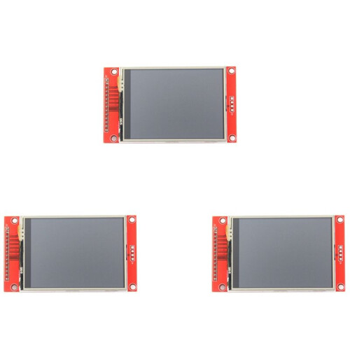 3X 2,8 Polegadas 240X320 SPI TFT LCD Display Module SPI Serial Port 51 Drive ILI9341V LCD Serial Port Module STM32 Drive Display