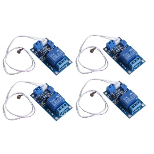 4X 12V Light Control  Photoresistor Relay Module Detection Sensor XH-M131