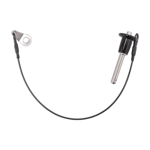 Stainless Steel Quick Release Pin 6mm Diameter  Locking Pin with Push Button Lanyard Cable Usable Length 25mm