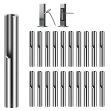 20Pack 1/8in Invisible Cable Railing Kit,Swageless Cable Railing Kit,Cable Railing Invisible Terminal Fixed End Hardware