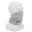 Breathable Polyester Face Cover Scarf with Filter Pocket, Gray 1