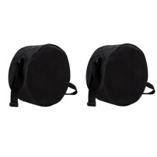 2X Bolsa de Rueda de Yoga Bolsa de Almacenamiento de Círculo de Yoga Pilates de Doble Cremallera de Gran Capacidad Mochila con Ruedas con Correa