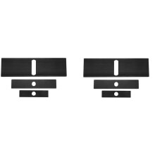 2X Car Shift Panel Dust Cover Shift Lever Panel Trim Strip for  Pajero V93 V80 V87 V97 Montero V73 V77