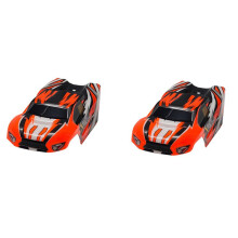 2X 1/16 RC Car Body Shell pour SG1602 SG 1602 RC Véhicules Modèles de Pièces de Rechange de Voiture, Orange