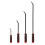 Hi-Spec Pry Bar  Strike Cap Nail Puller Chisel Car Repair Tool Set Remover Removal Hand Tools 1