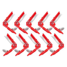 Thumb Pruners Thumb Picker, Vegetable Picking Tool, Cucumber, Beans and Grape Picker, Beard and Leaf Remover(Red)