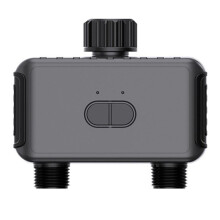2-Zone Watering Valve with - Garden Irrigation System Controller, Automatic Drip Sprinkler Valve