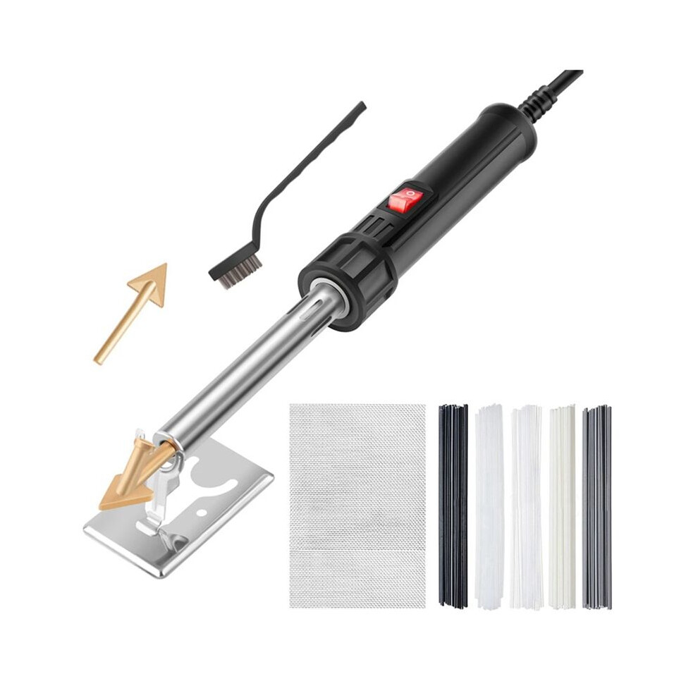 Eu Plug,150W Plastic Welding Kit Soldering Iron Welding Repair Tool For Diy Car Bumper Kayak Canoe Tools Kit 4713332054813